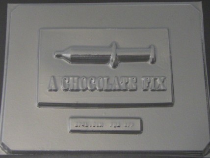 3520 Chocolate Fix Syringe Candy Mold